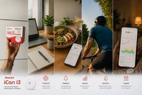 Безперервний моніторинг глюкози iCan i3: детальний огляд нової CGM-системи
