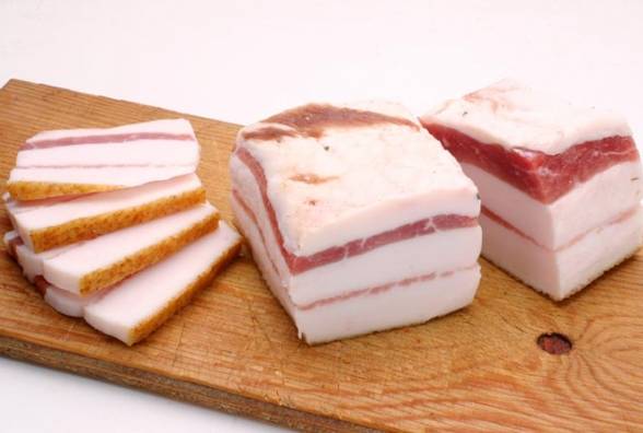 Сало - самый безвредный продукт для жаренных блюд - изображение