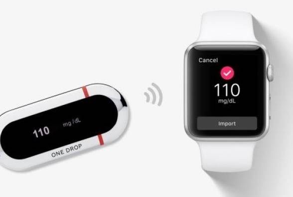 One Drop - первый глюкометр с функцией передачи данных на Apple Watch - изображение