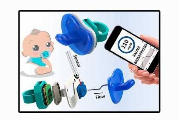 Пустышка-глюкометр для измерения сахара крови у малышей. Удивительная инновация! - изображение