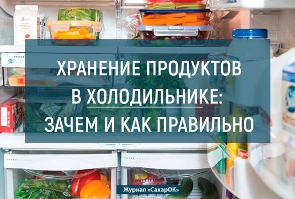 Хранение продуктов в холодильнике: зачем и как правильно - изображение
