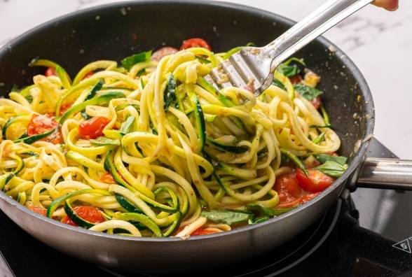Овощные спагетти. Рецепт от читательницы Оксаны Постовитюк - изображение