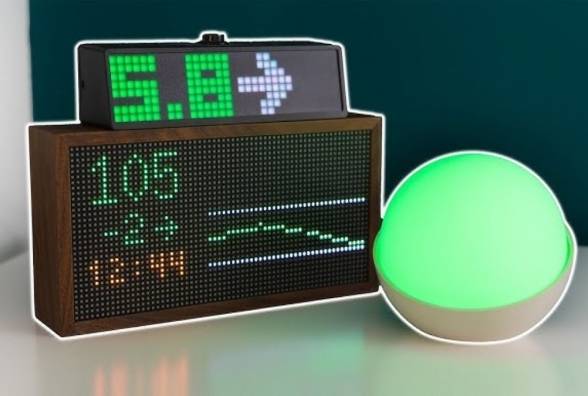 Glowcose — світильник, що змінює колір відповідно до вашого рівня цукру в крові - изображение
