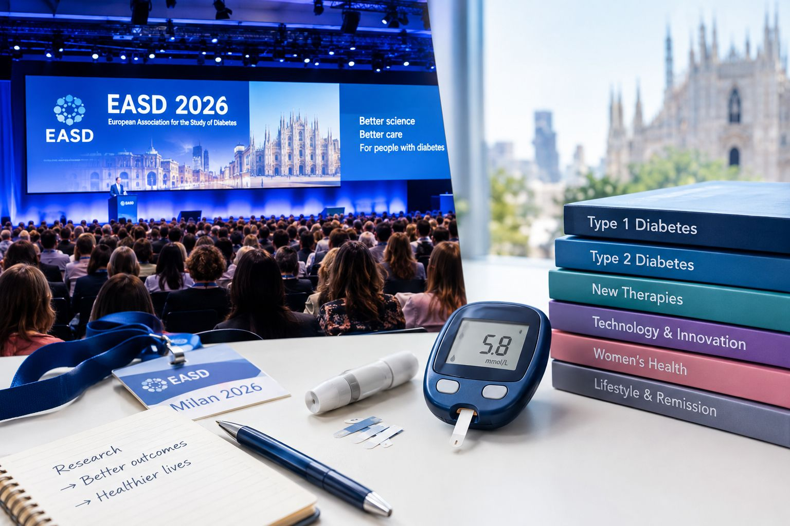 EASD 2026: найцікавіші дослідження та розробки, представлені на найбільшій європейській конференції з діабету - изображение