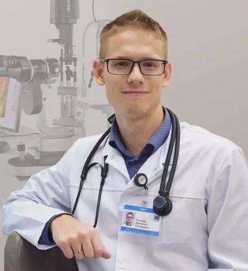 Daniel Pylov, врач-терапевт, аспирант кафедры ХНМУ внутренней медицины №3 и эндокринологии, стаж СД 1 - 12 лет