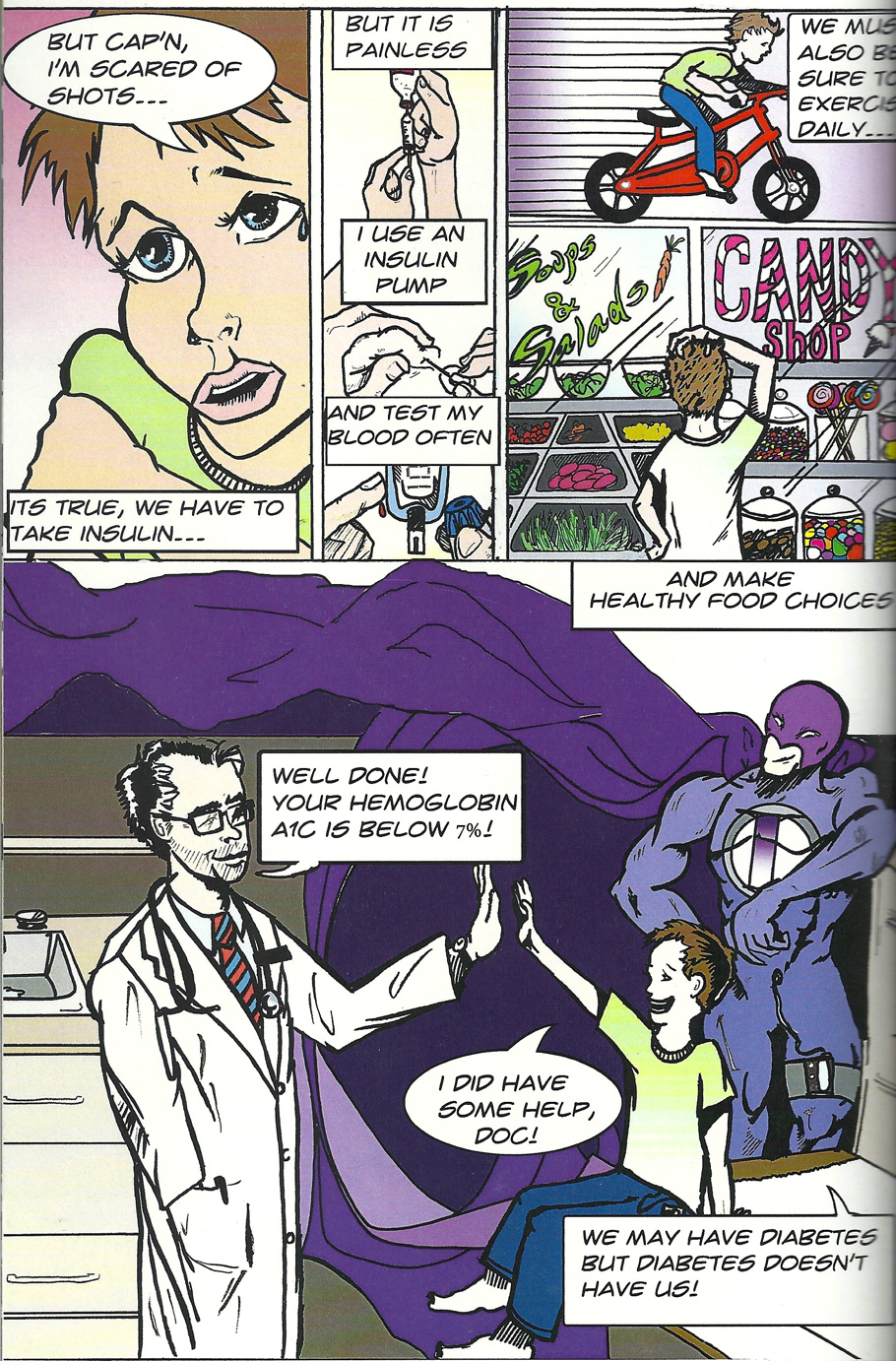 Стать врачом с диабетом и создавать комиксы. Еще одна история из жизни! - 3 изображение