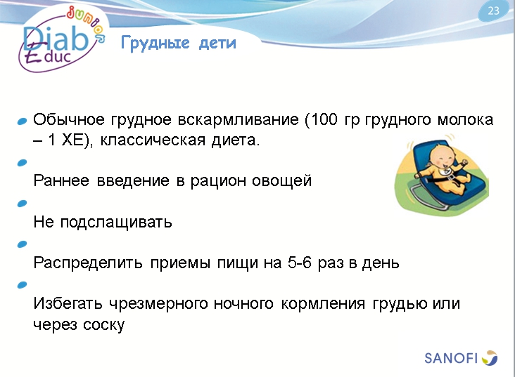 Диета при диабете 1-го типа: обучающая презентация для детей от Junior DiabEduc - 23 изображение