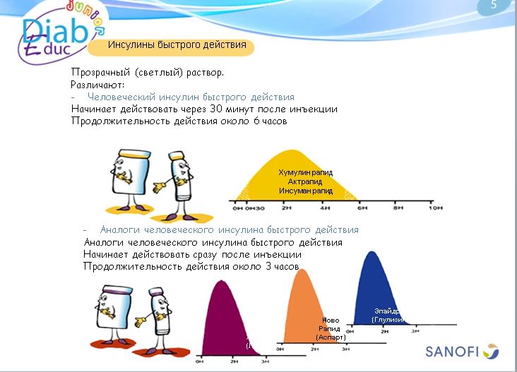 Инсулин и способы его введения: обучающая презентация для детей от Junior DiabEduc - 5 изображение