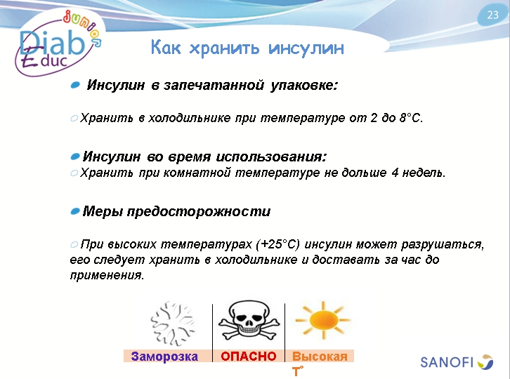Инсулин и способы его введения: обучающая презентация для детей от Junior DiabEduc - 31 изображение