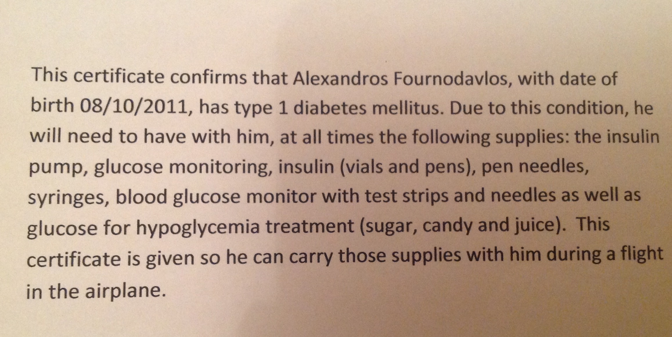 Путешествия и сахарный диабет. Что должна иметь в своем багаже мама ребенка-диабетика - 5 изображение