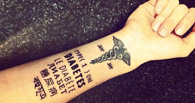 Подборка классных диабет-татуировок со смыслом - 3 изображение