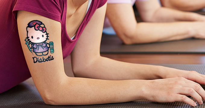 Подборка классных диабет-татуировок со смыслом - 8 изображение