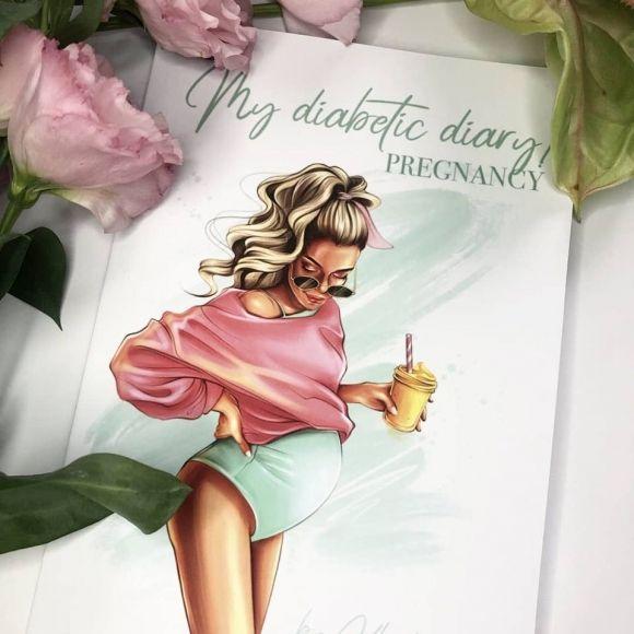 Дневник для беременных с сахарным диабетом. НОВИНКА в SaharOK Shop! ОБЗОР - 2 изображение