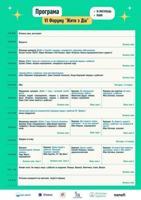 Активності до Дня діабету 2024: куди піти в Україні - 3 изображение
